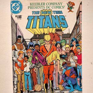 NEW TEEN TITANS KEEBLER COOKIE DRUG AWARENESS $1.00 COVER PRICE by Marv Wolfman